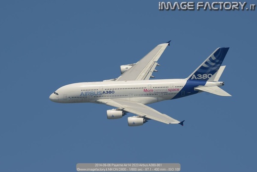 2014-09-06 Payerne Air14 2523 Airbus A380-861